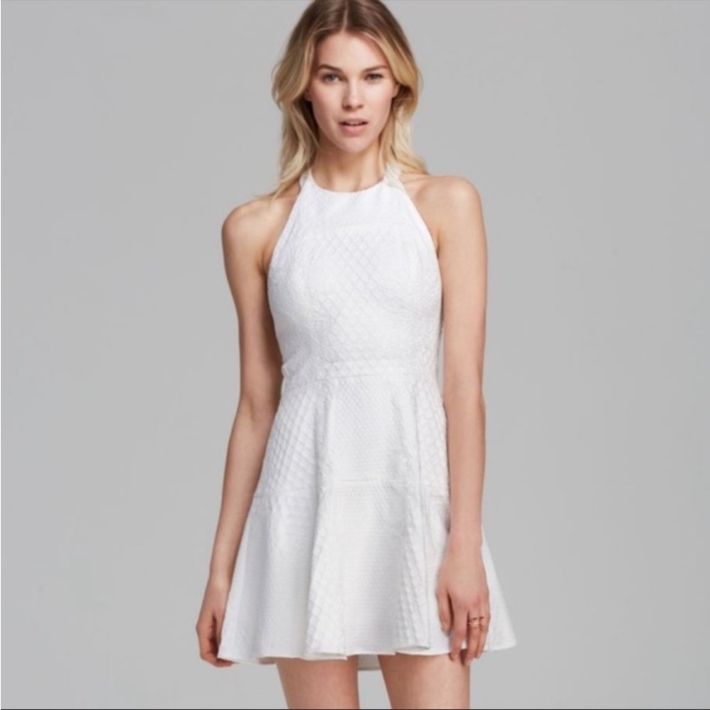 Parker Leona Halter Mini Dress